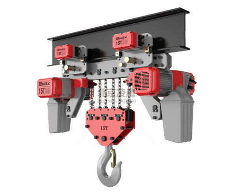 15噸超低運行式DLER環(huán)鏈電動葫蘆 15噸超低運行式DLER環(huán)鏈電動葫蘆